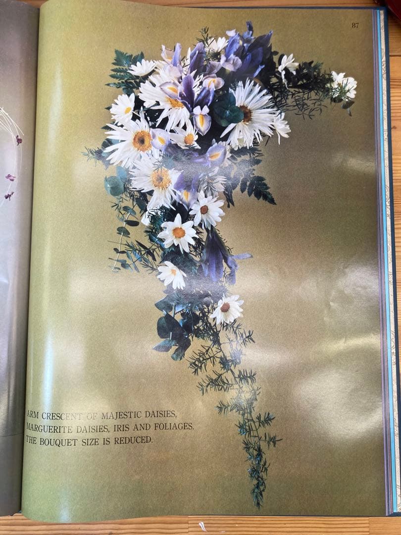 【大判希少本】A Treasury of Bridal Bouquet
