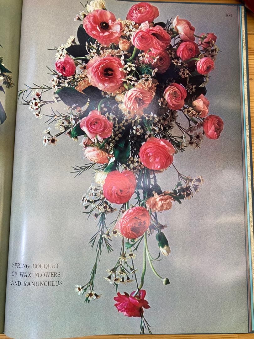 【大判希少本】A Treasury of Bridal Bouquet