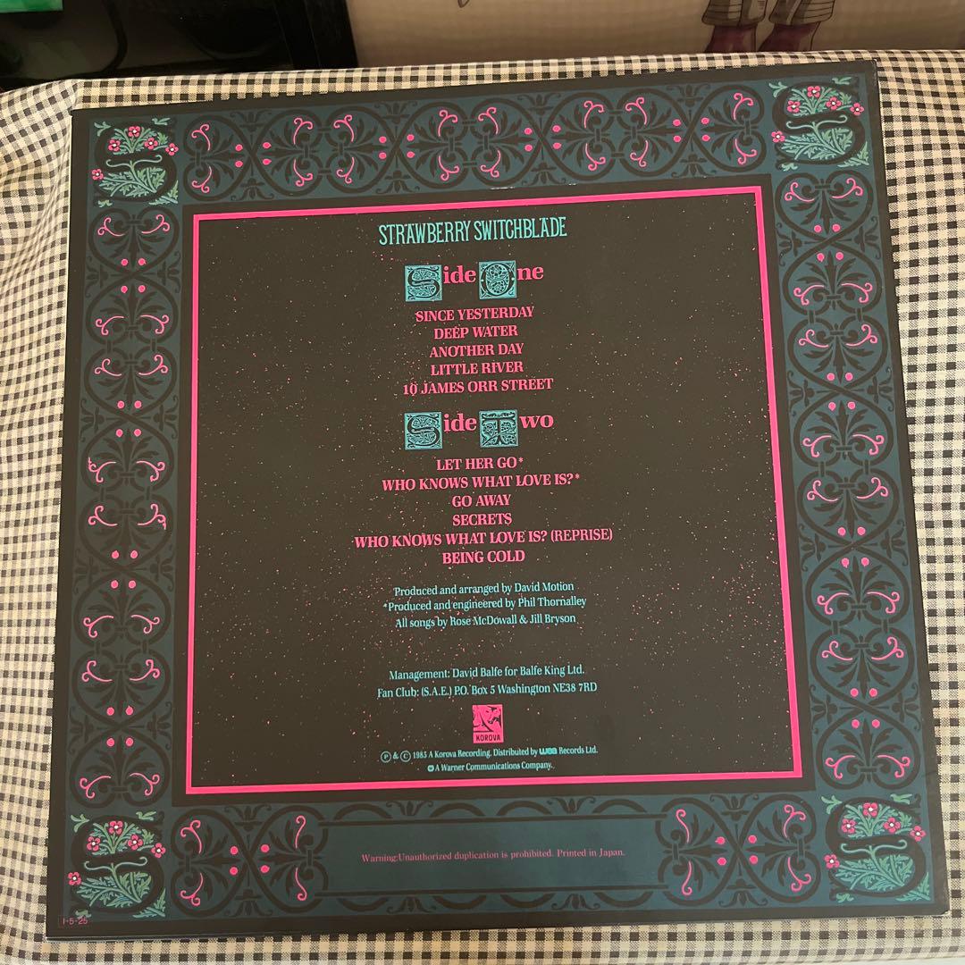 STRAWBERRY SWITCHBLADE／S.T／レコード
