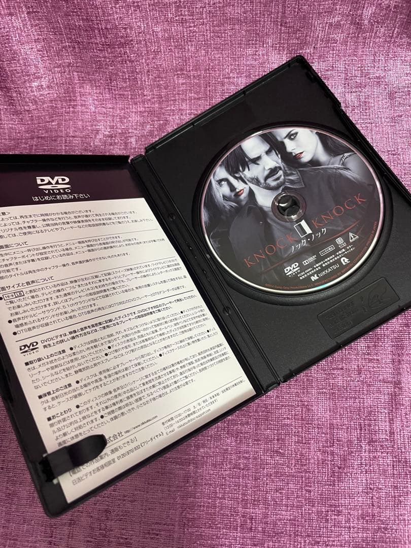 DVDノックノック キアヌリーヴス　KNOCK KNOCK