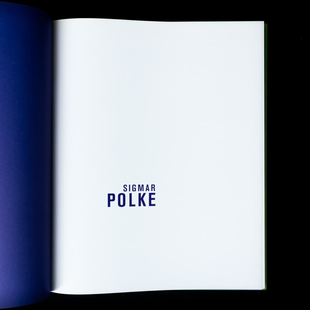 Sigmar Polke/ シグマー・ポルケ, History 作品集.