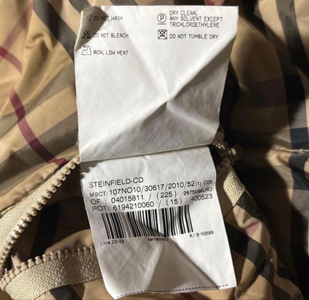 BURBERRY LONDON バーバリー　フライトジャケット　n2b ベージュ