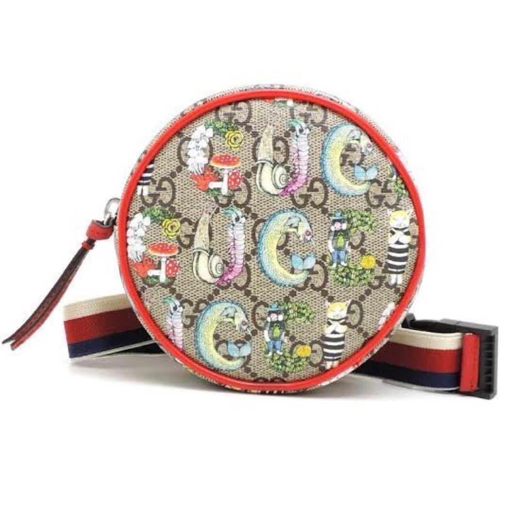 グッチ　GUCCI ヒグチユウコ ラウンドミニウエストポーチ バッグ