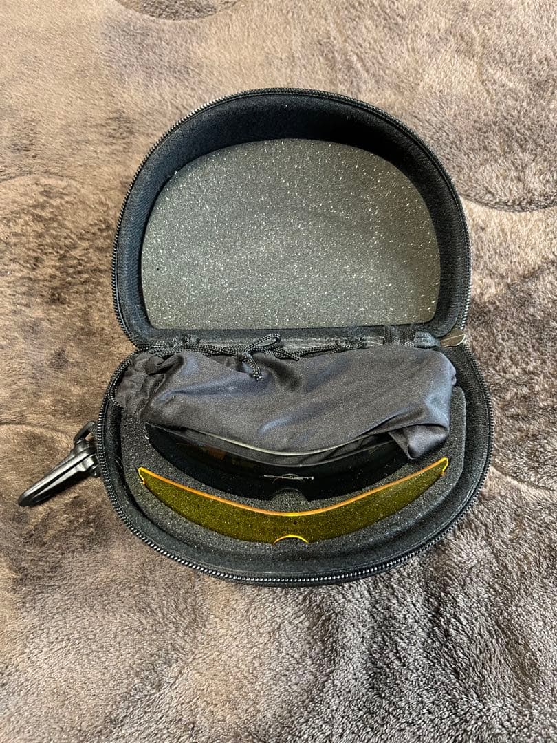 Oakley サングラス オレンジ フレーム 交換レンズ付き