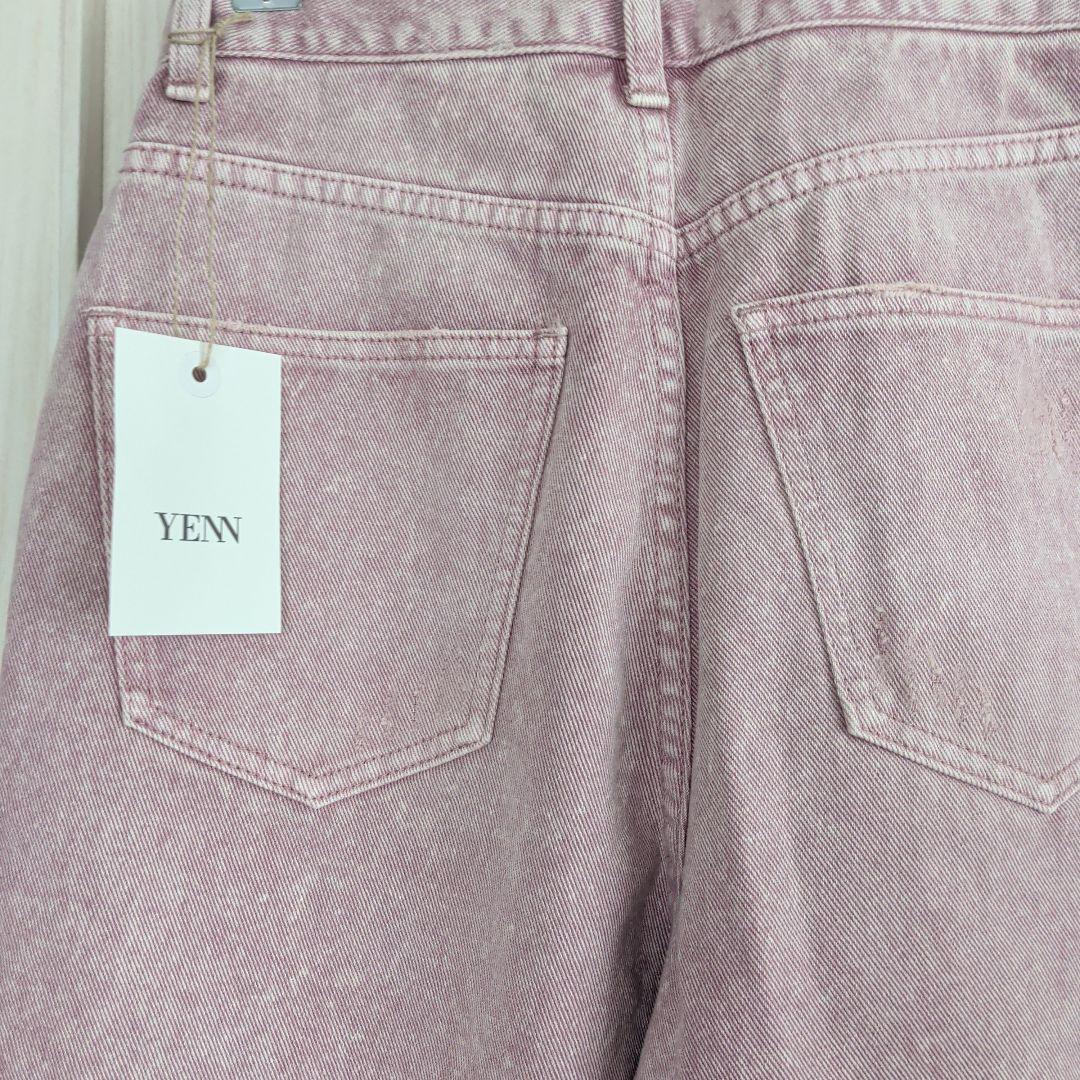 PERSON & PEOPLE YENNピンク ワイドデニムパンツ 36サイズ