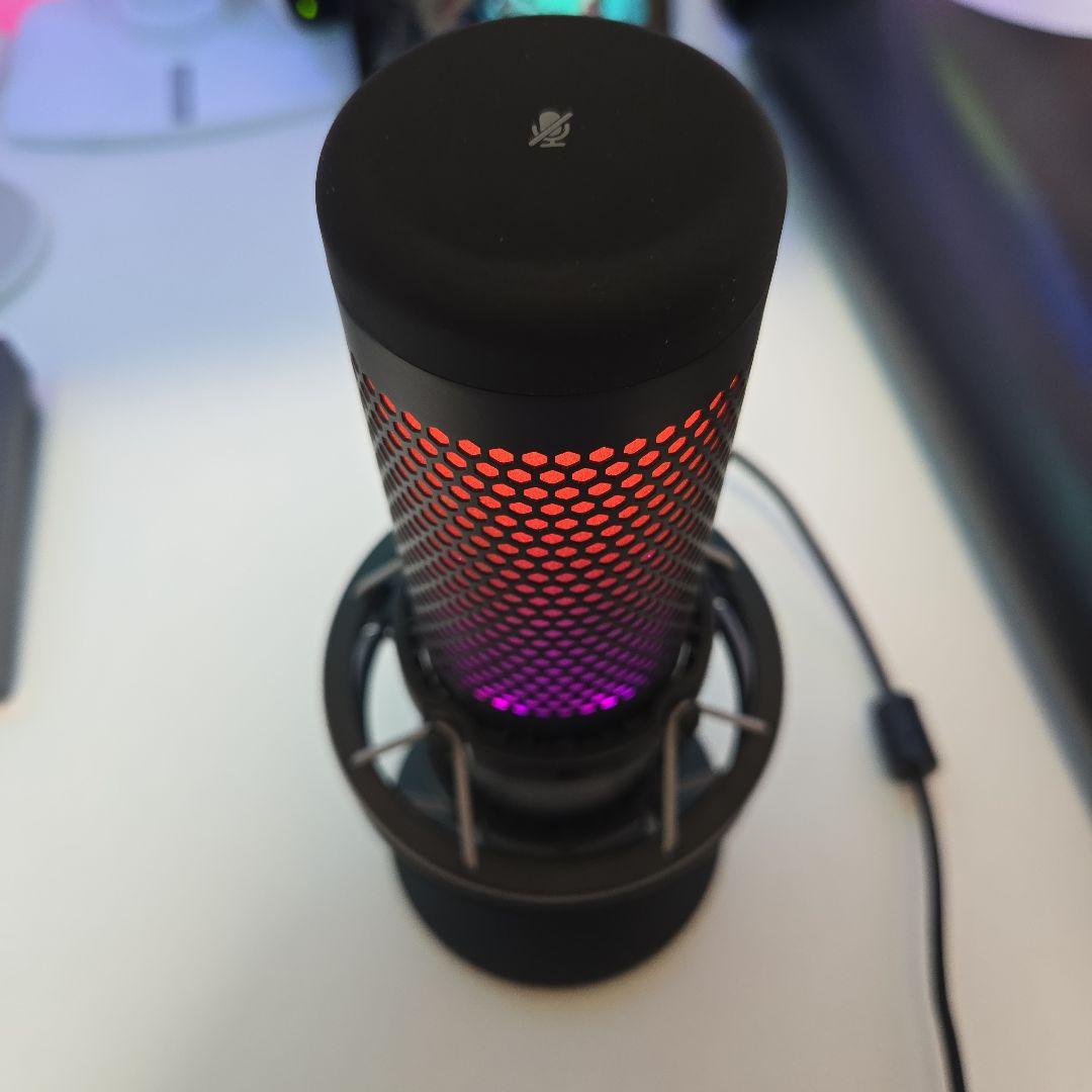 HyperX QuadCast S コンデンサーマイク 黒