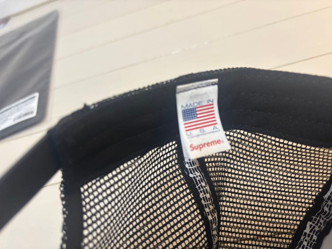 supreme ミッキー　number nine コラボ　キャップ