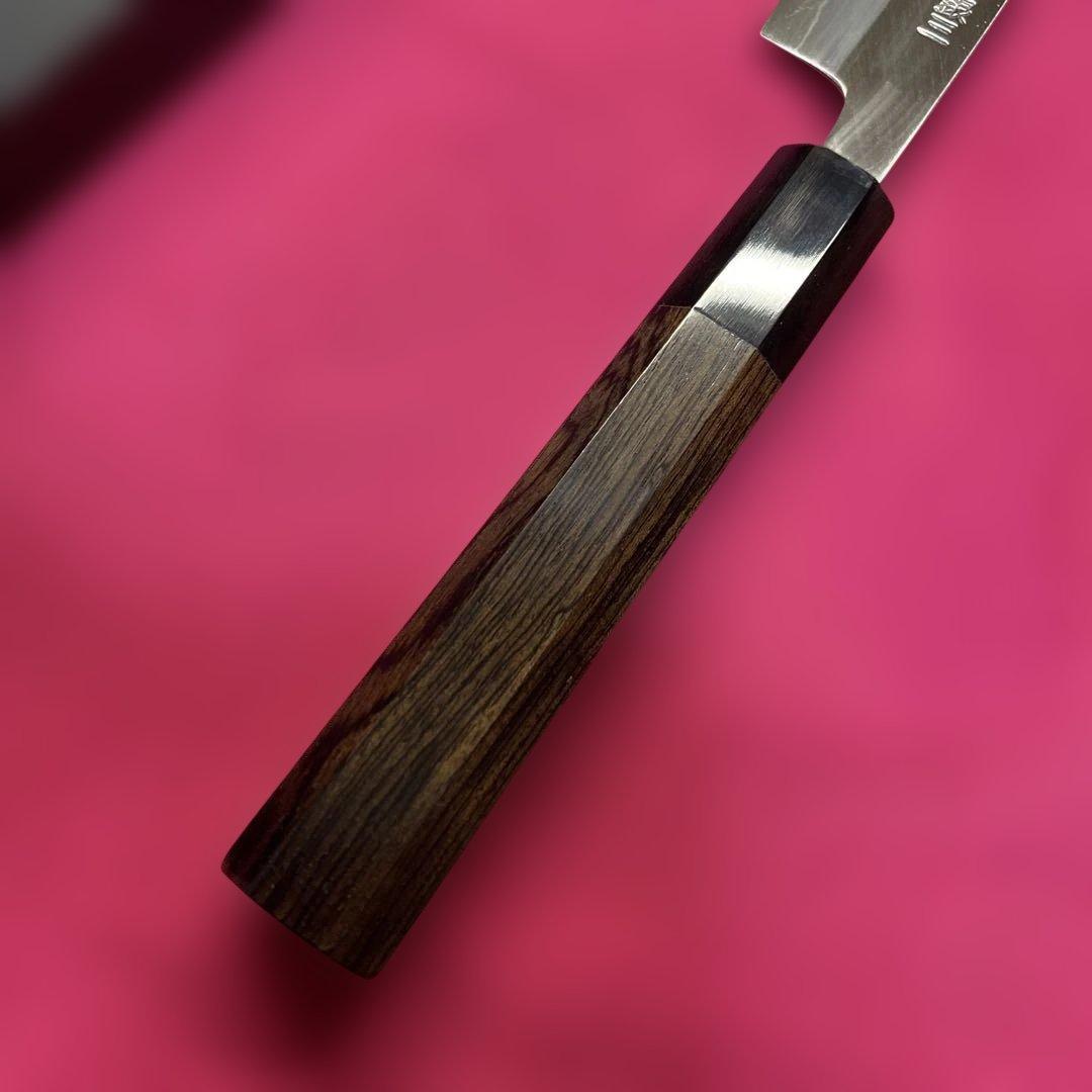 銀三　両刃特製万能型ペティ包丁　150㎜ 5寸