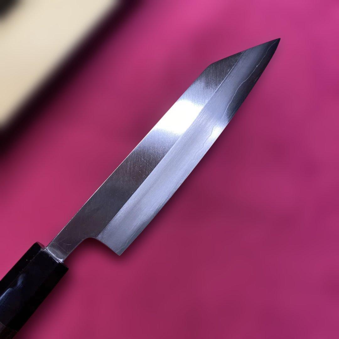 銀三　両刃特製万能型ペティ包丁　150㎜ 5寸