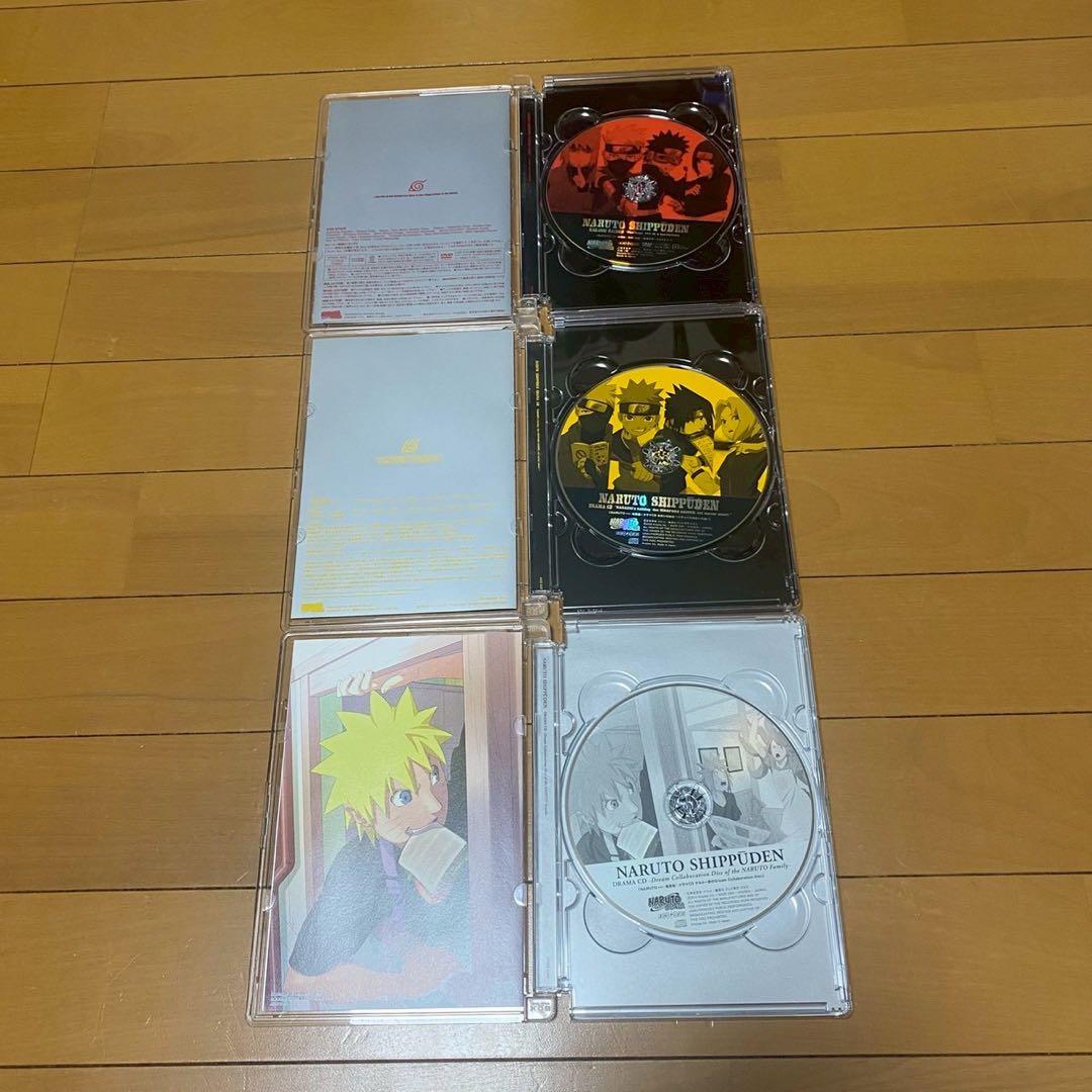 NARUTO 疾風伝 ドラマCD 2枚 DVD7枚セット