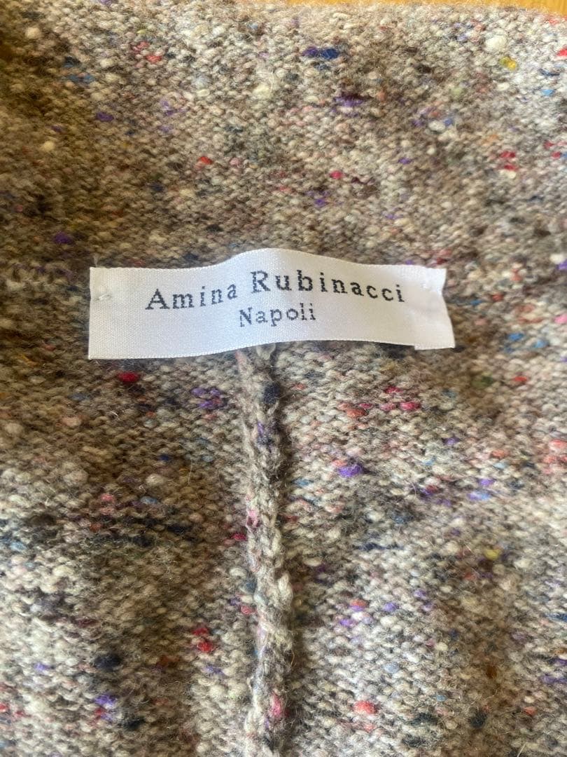 Amina Rubinacci テーラードジャケット グレー