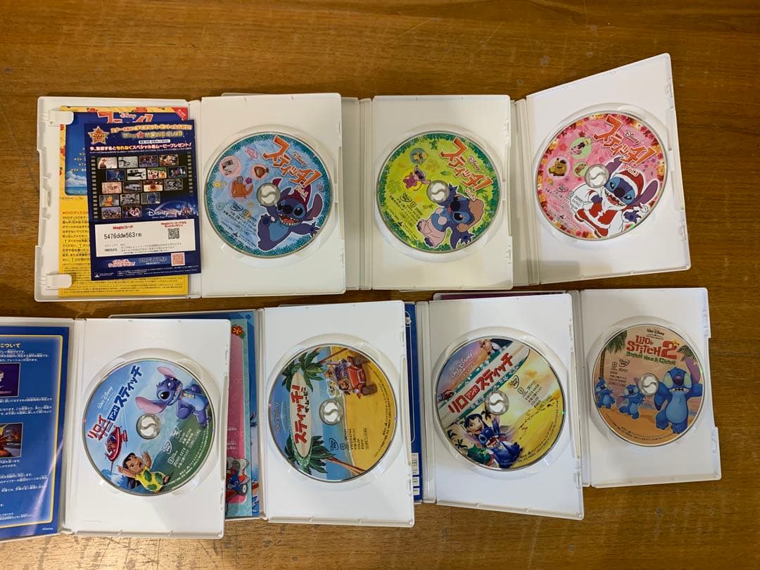 N0225-15★Disney リロ・アンド・スティッチ DVD セット