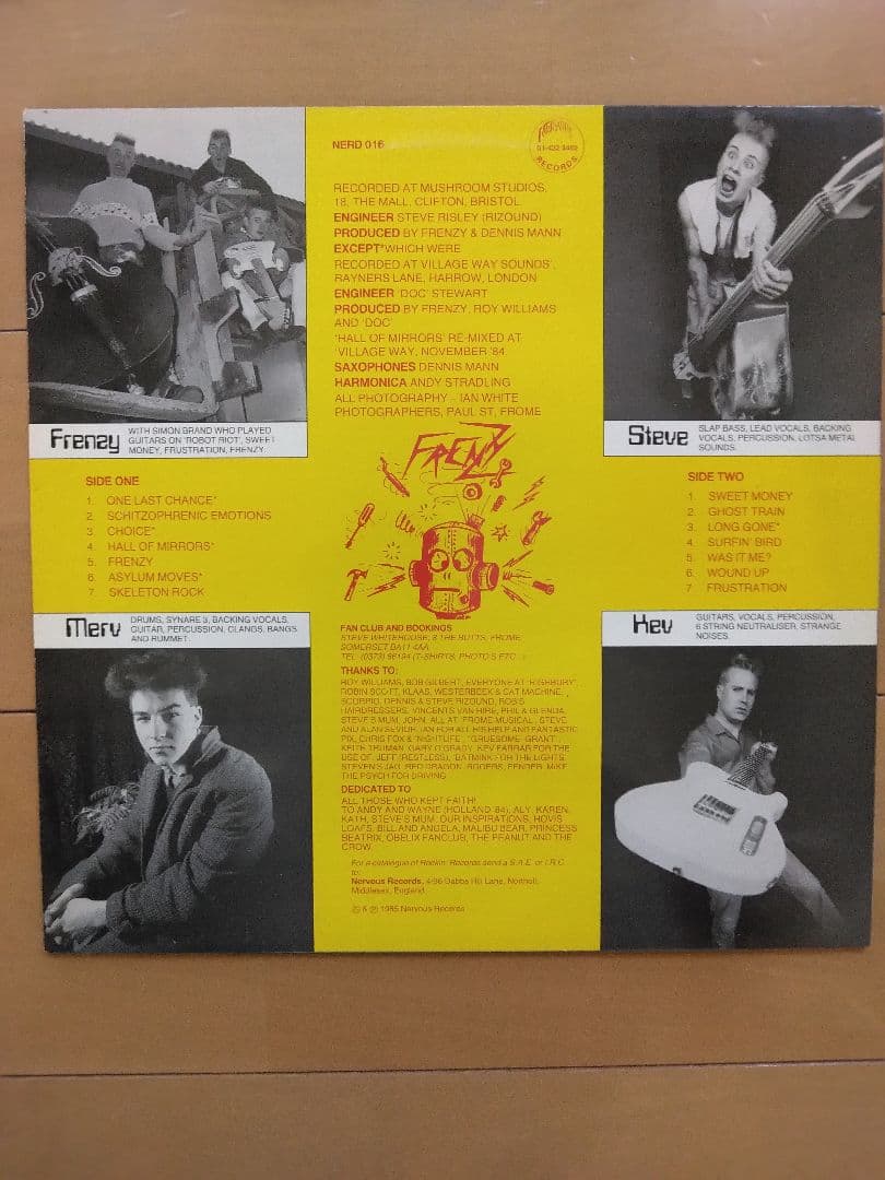 サイコビリーレコード 7枚セット　FRENZY/SURF RATS
