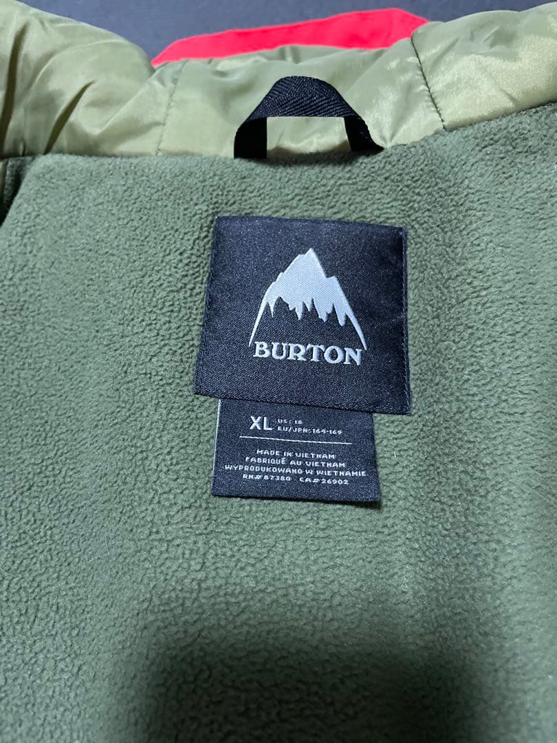 BURTON スノーボードウェア　ジャケット　キッズXL