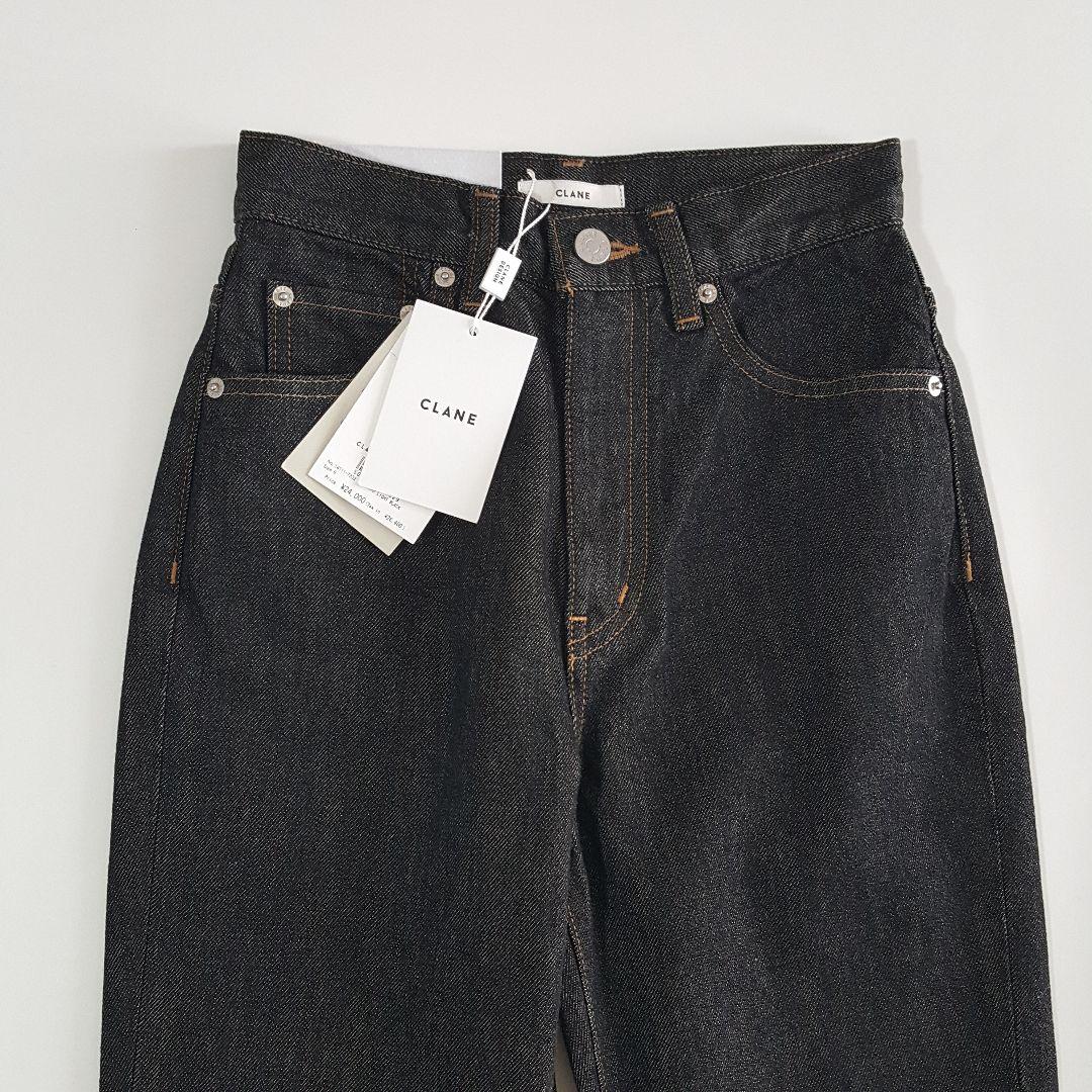 新品 タグ付き CLANE SECRET DENIM PANTS ライトブラック