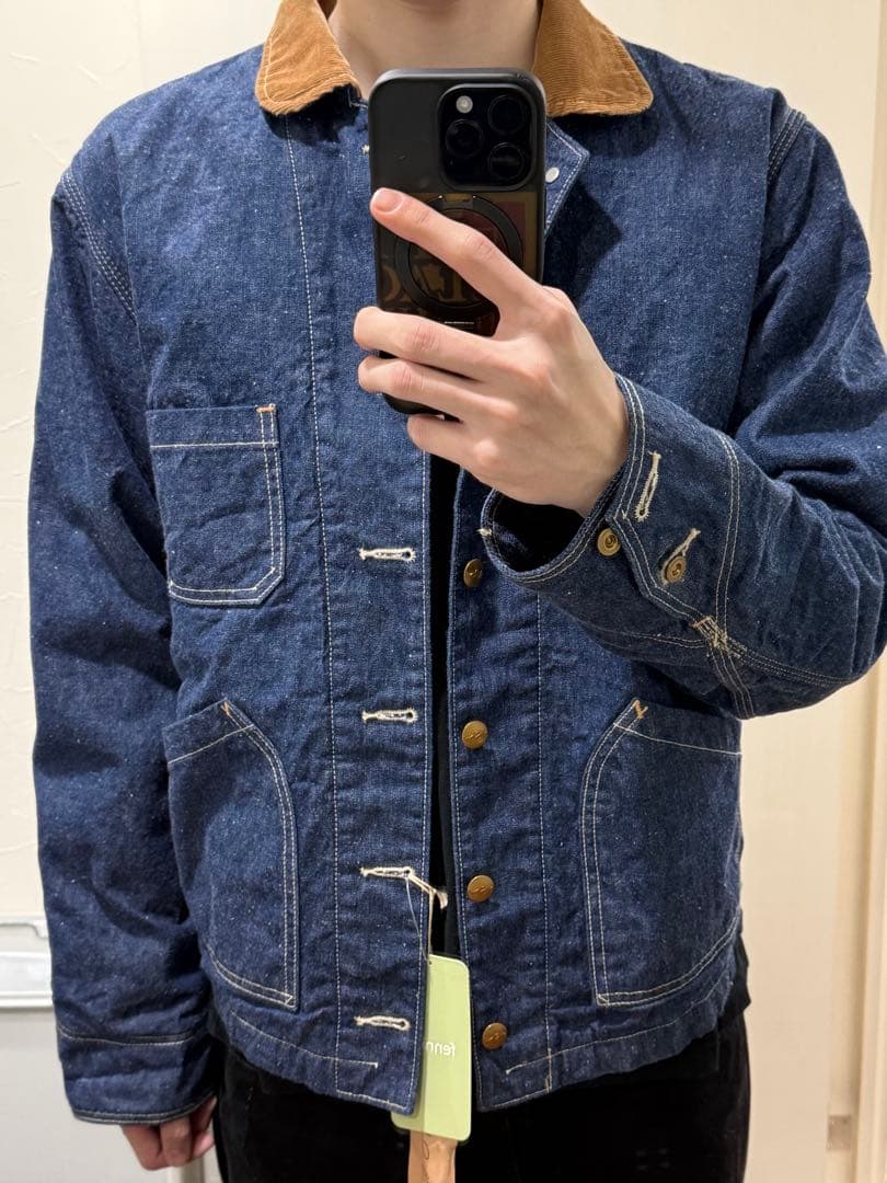 orSlow x fennica メカニックジャケット カバーオール デニム