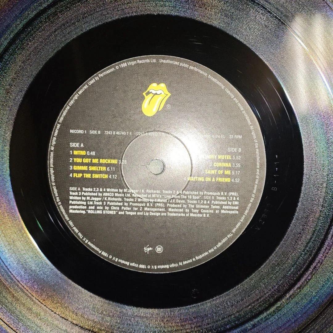 【ＥＵ.Org盤２ＬＰレコード】ローリング・ストーンズ ／ノー・セキュリティ