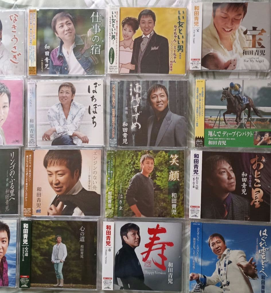 和田青児　CDまとめ売り　シングル１９枚　アルバム３枚