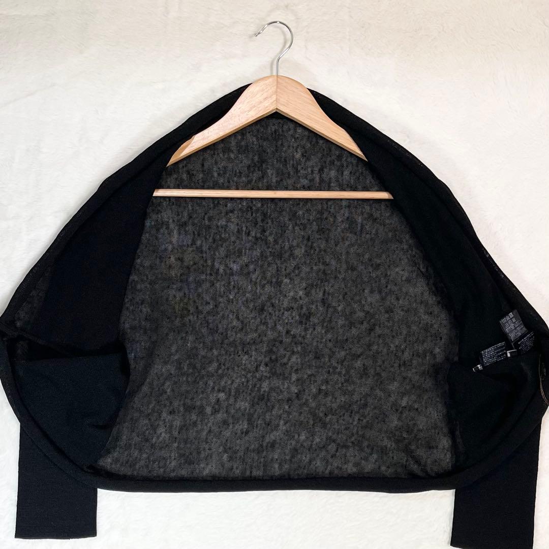 【新品】FOXEY ボレロカーディガン 黒 Fサイズ