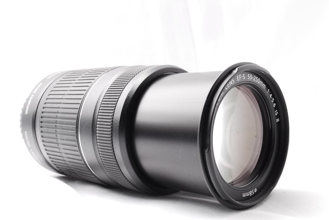 美品❤️Canon キャノン EF-S 55-250mm IS Ⅱ 望遠レンズ