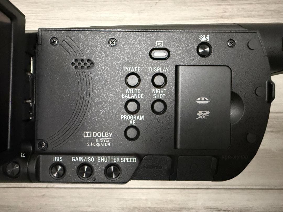 SONY Handycam FDR-AX100 4K (全付属品有)