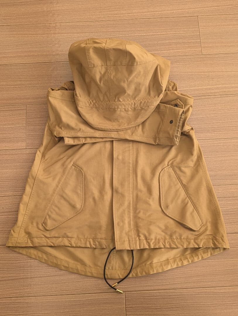 THE RERACS　リラクス　モッズコート 36 ベージュ キャメル
