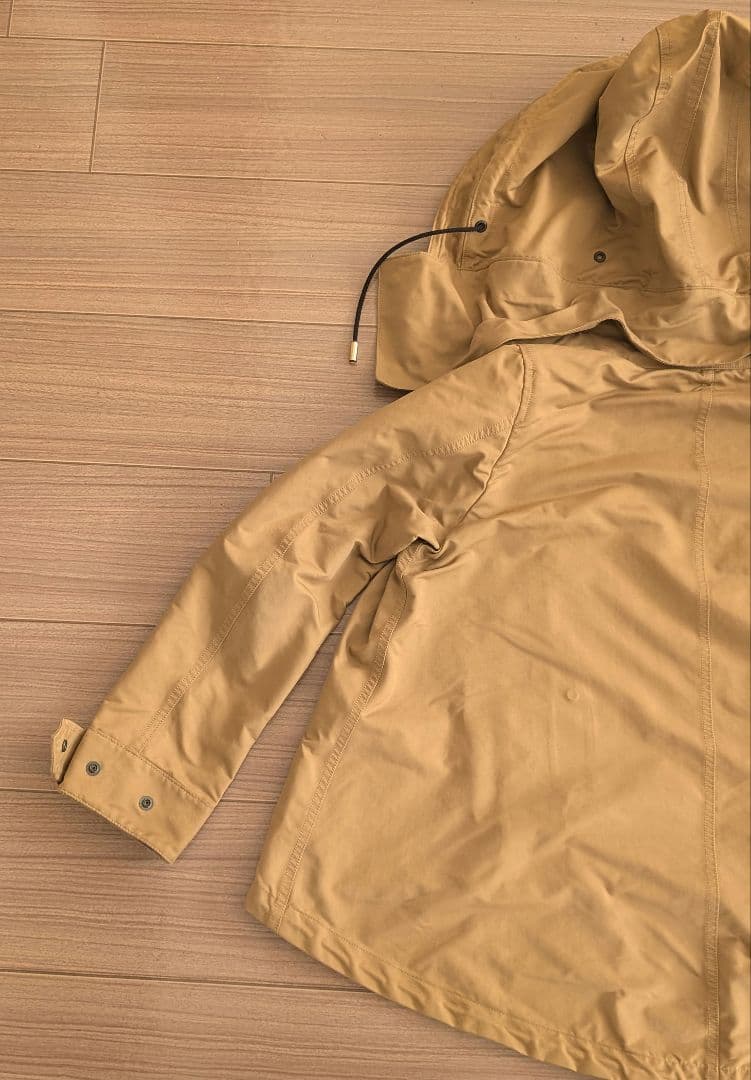 THE RERACS　リラクス　モッズコート 36 ベージュ キャメル