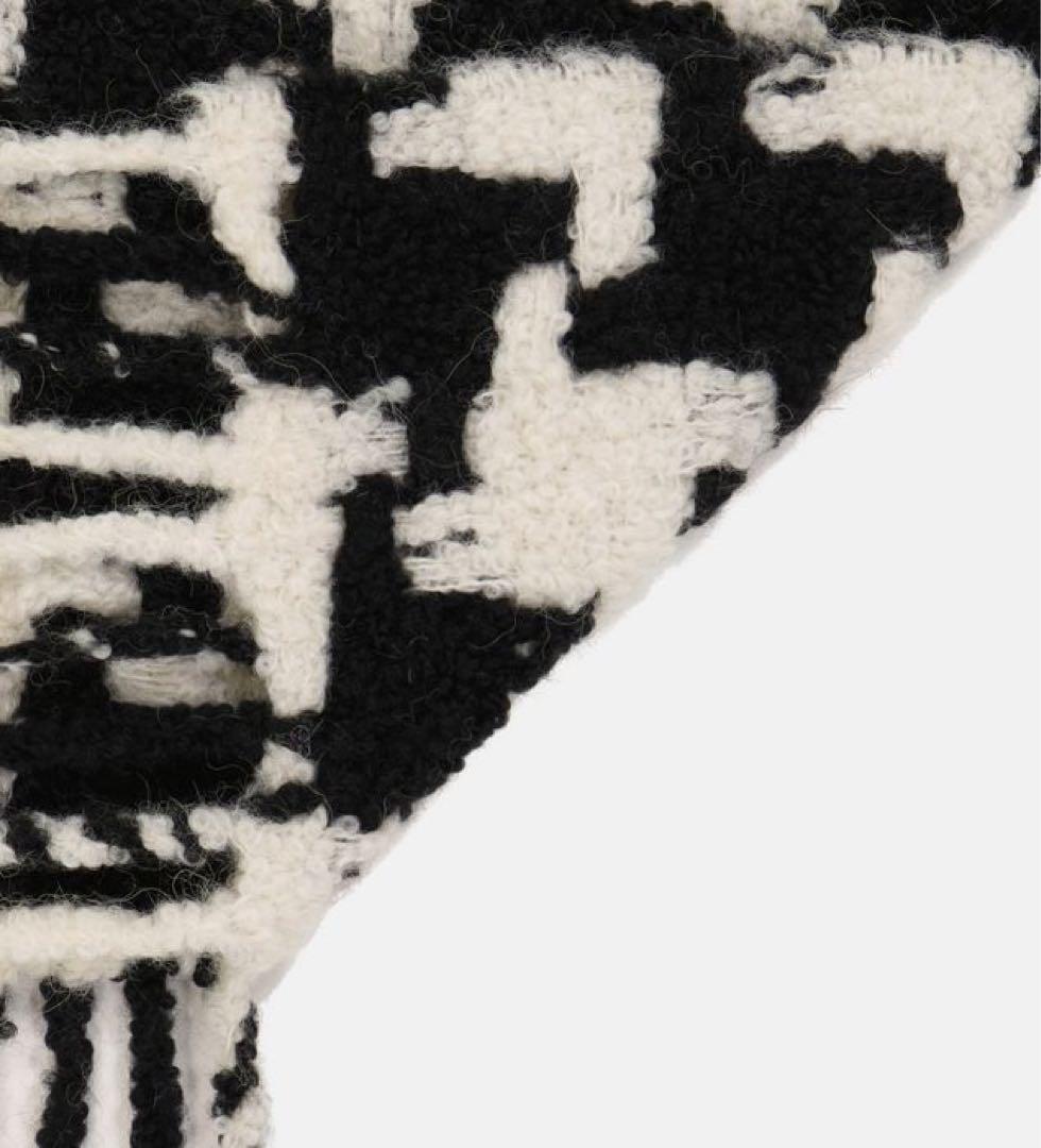 Acne Studios ハウンドトゥースマフラー