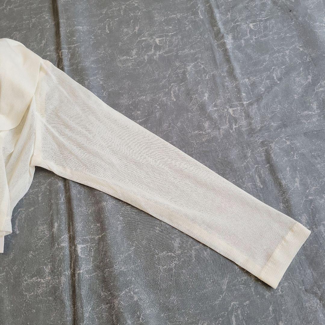 【新品】zoe sunshade hoodie / white カーディガン