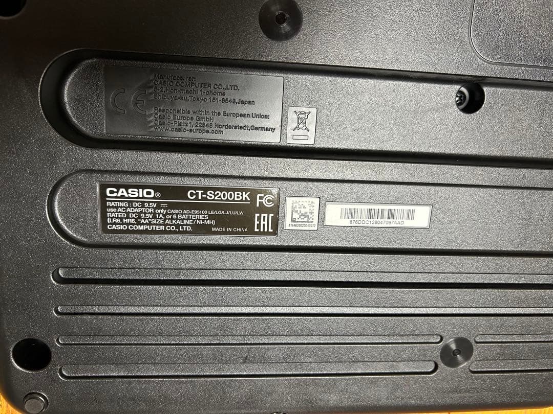 CASIOTONE CT-S200 キーボード 61鍵　中古品　カシオ