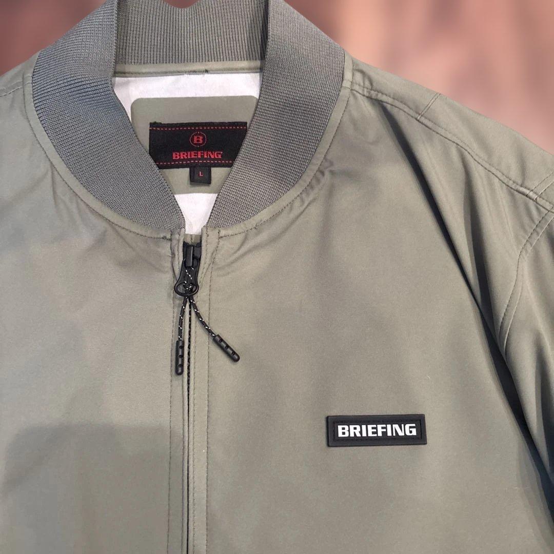 BRIEFING GOLF MENS WIND MA-1 JACKET 新品