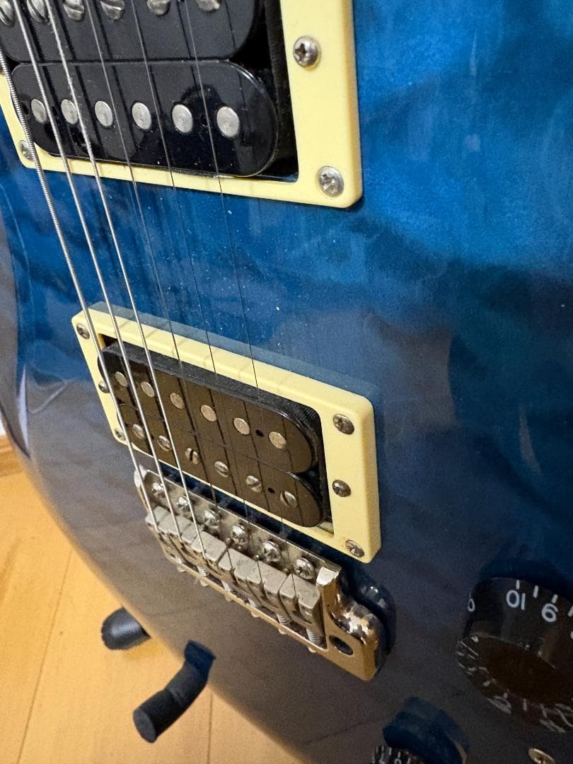 ギター PRS SE Custom 24 Quilt Maple LimitedBlue