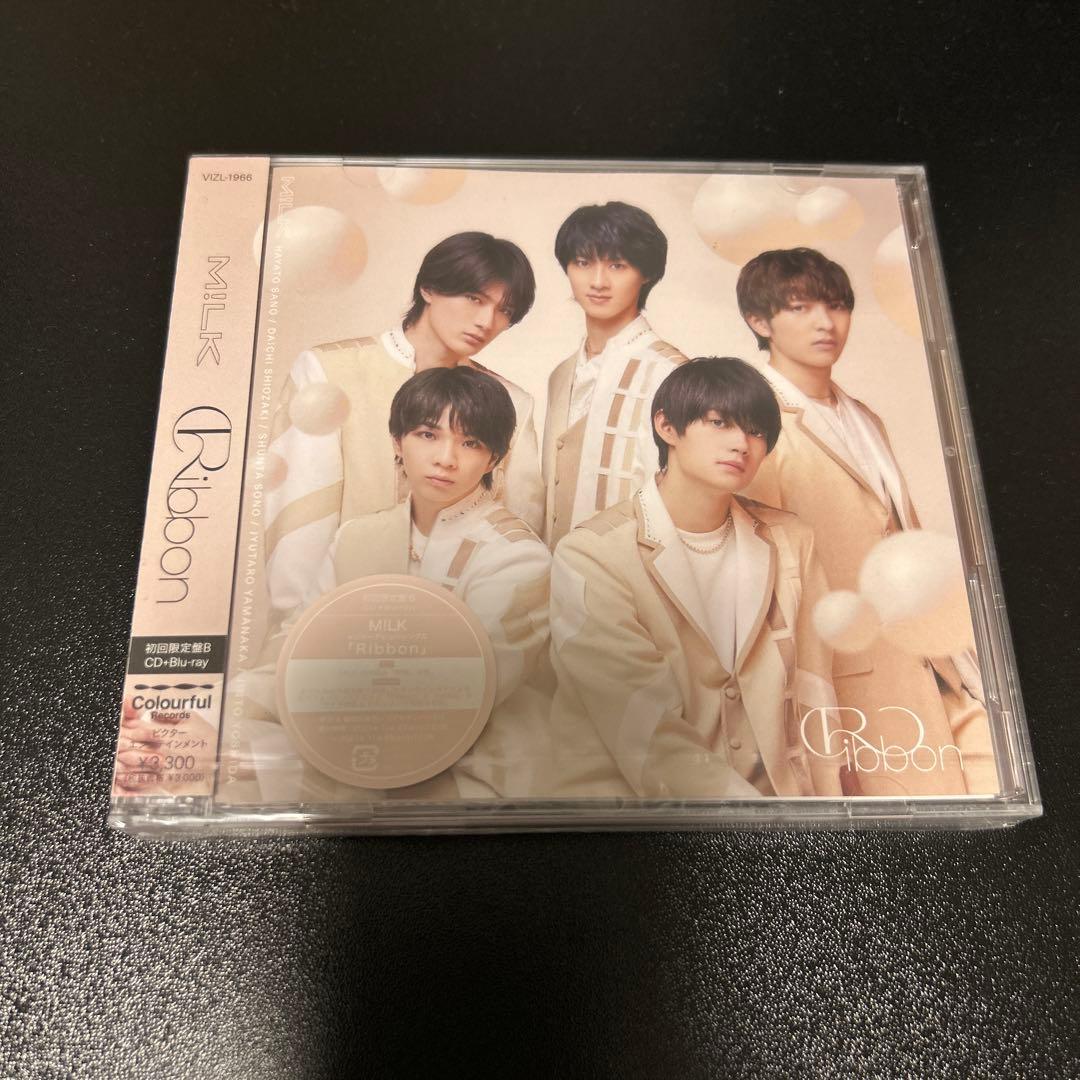M!LK Ribbon 初回限定盤B CD +Blu-ray 新品未開封