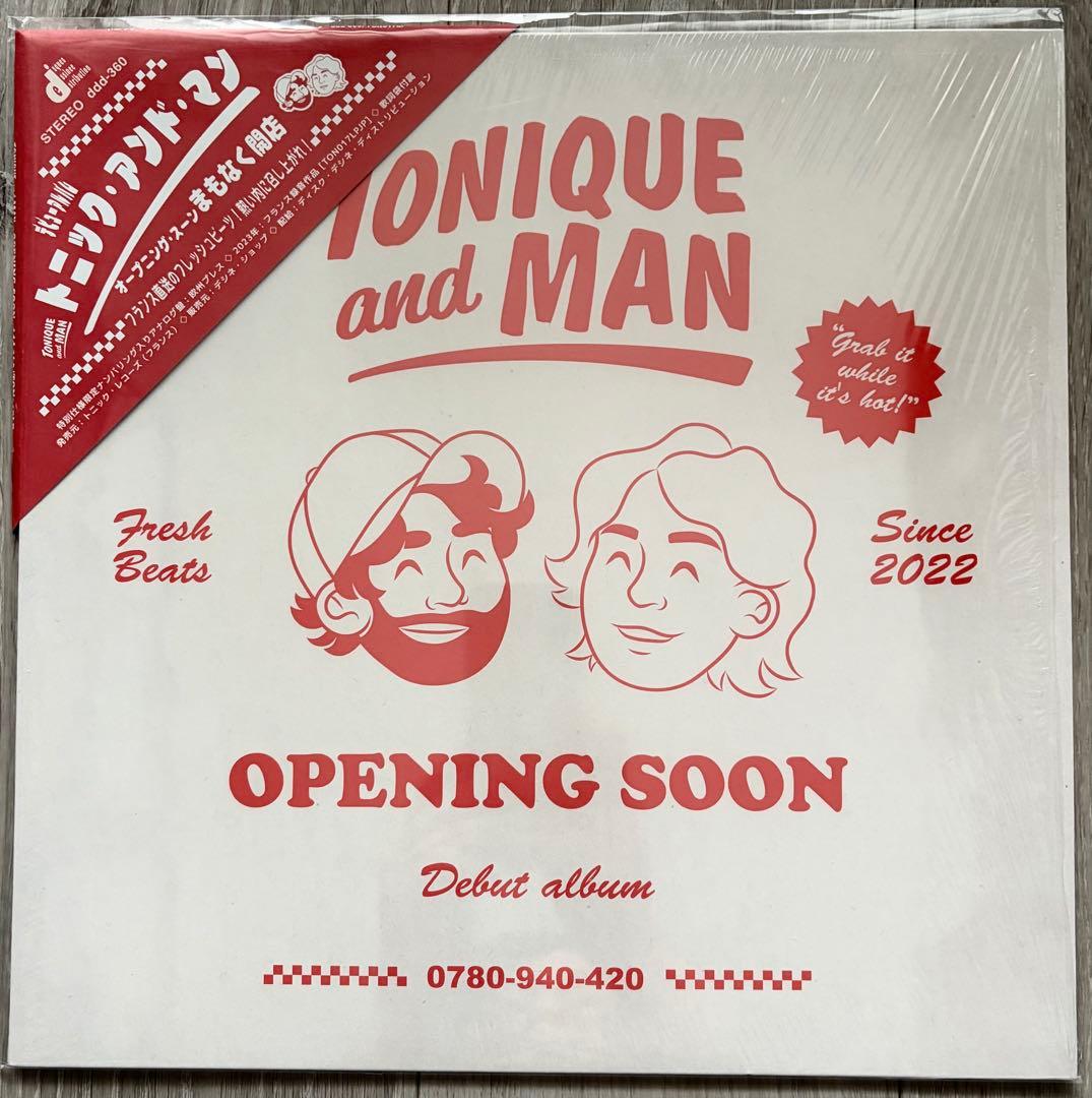 Tonique and Man Opening Soon デビューアルバム