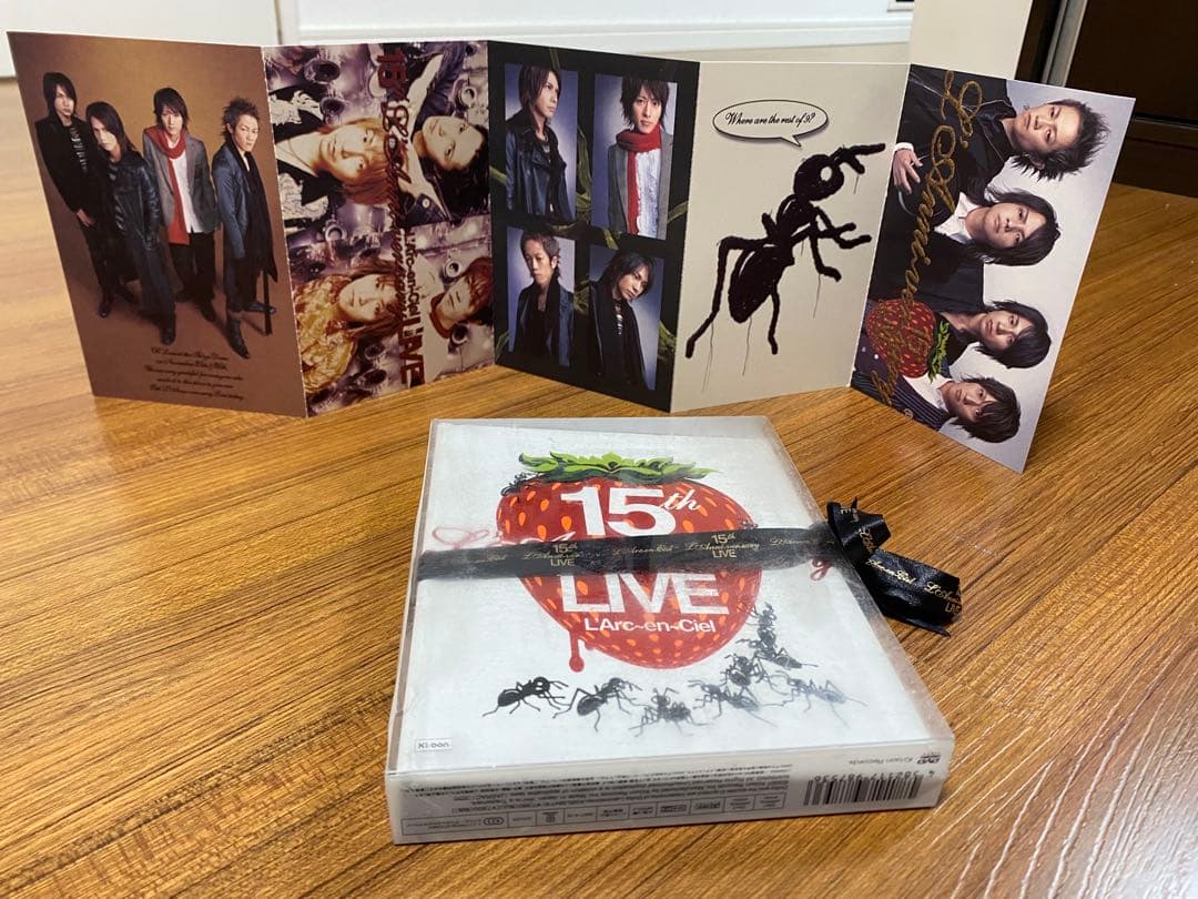 L'Arc〜en〜Ciel DVD2本セット　ポストカード付き
