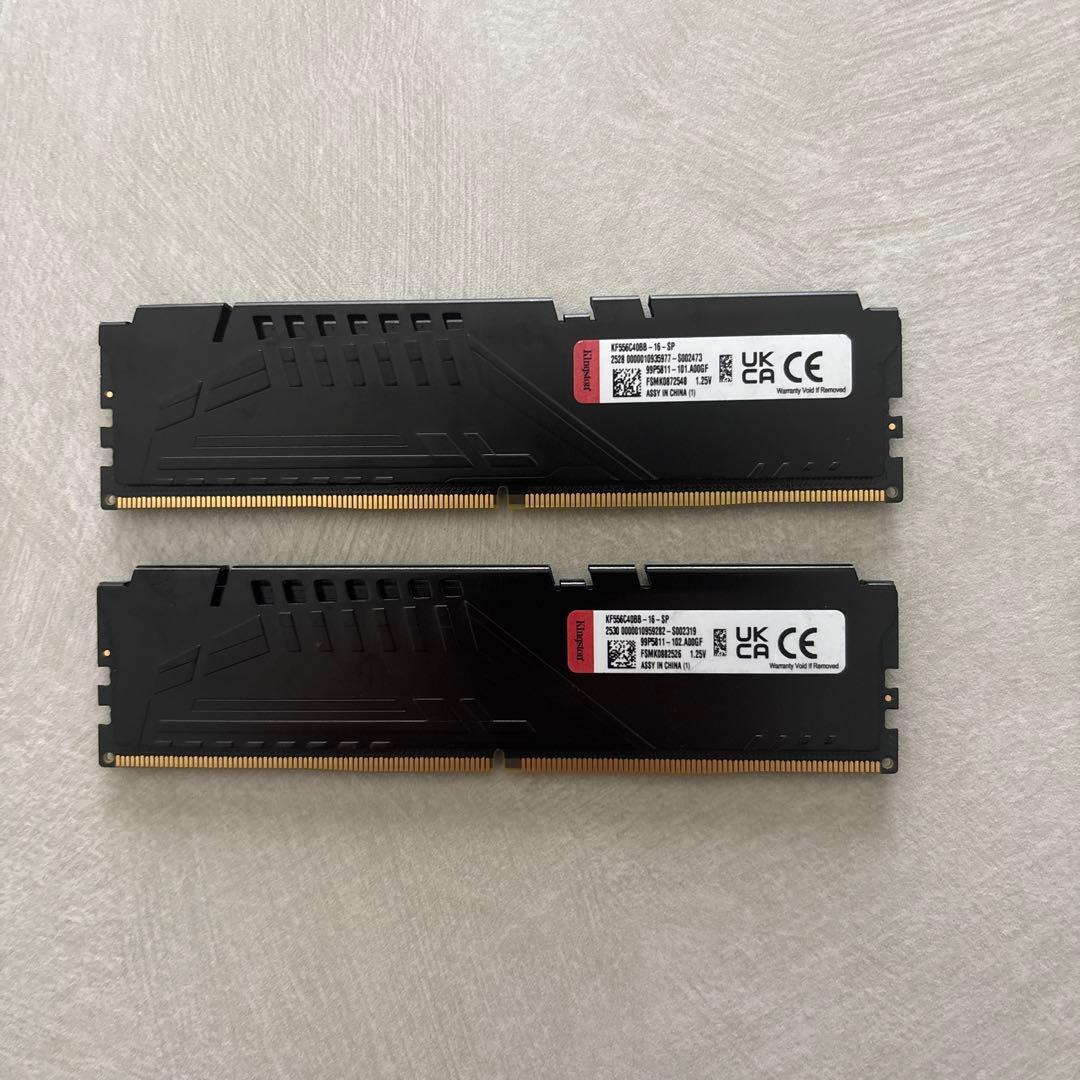 l*o様 Kingston DDR5 5200MHz 32GB (16GB 2枚