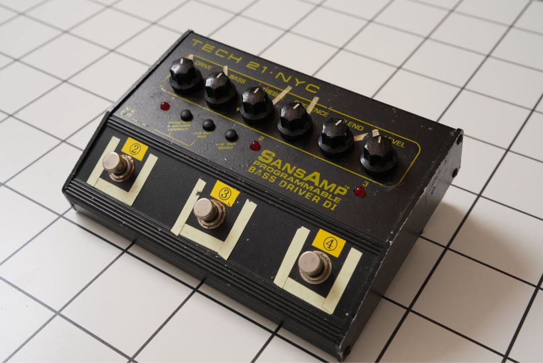 【即発送】TECH 21 SansAmp サンズアンプ BASS DI
