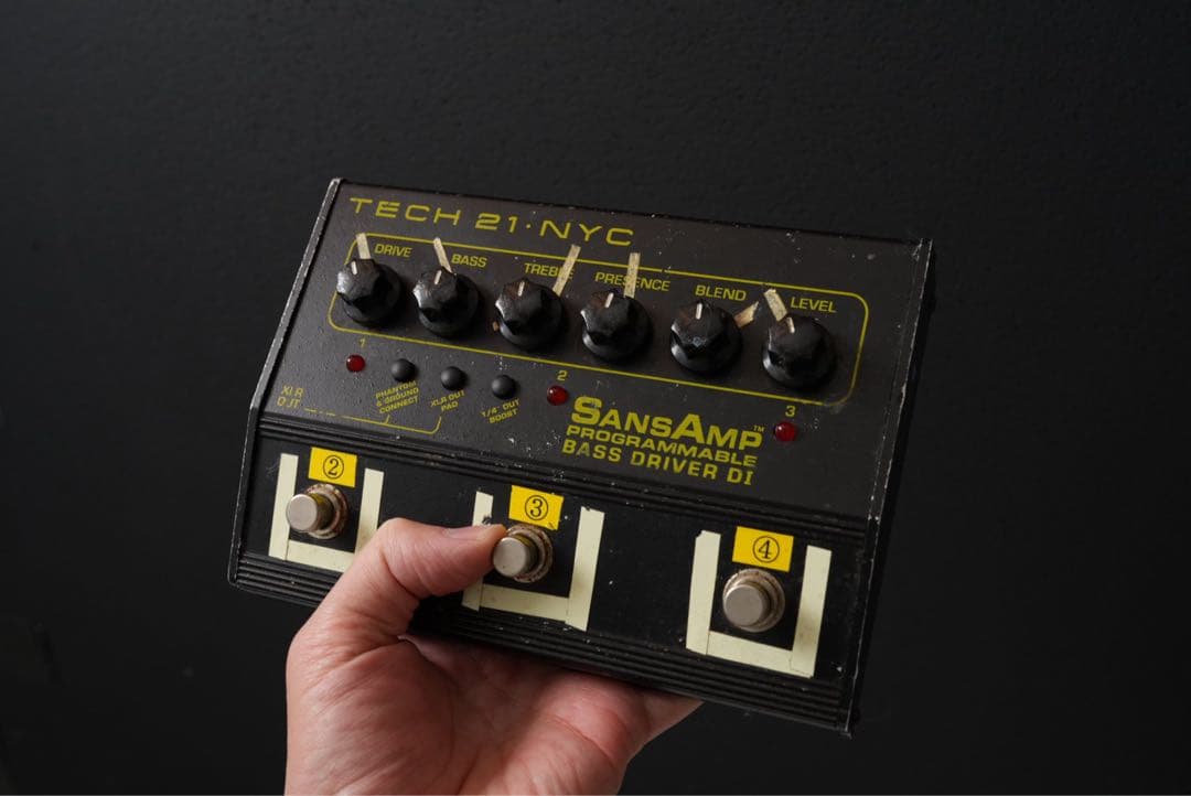 【即発送】TECH 21 SansAmp サンズアンプ BASS DI