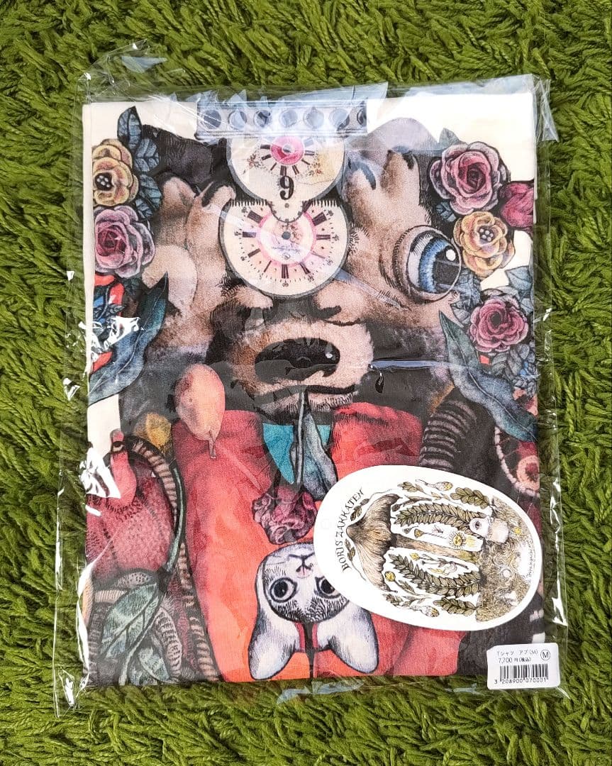 ボリス雑貨店 ヒグチユウコ Tシャツ アブ カード付