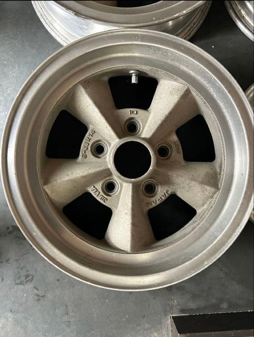 エンケイ5スポ当時物5穴PCD114.3