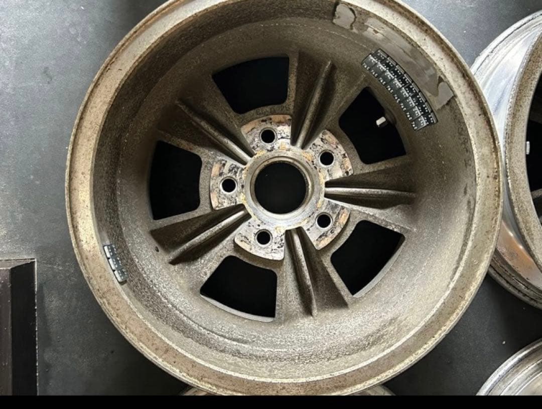エンケイ5スポ当時物5穴PCD114.3