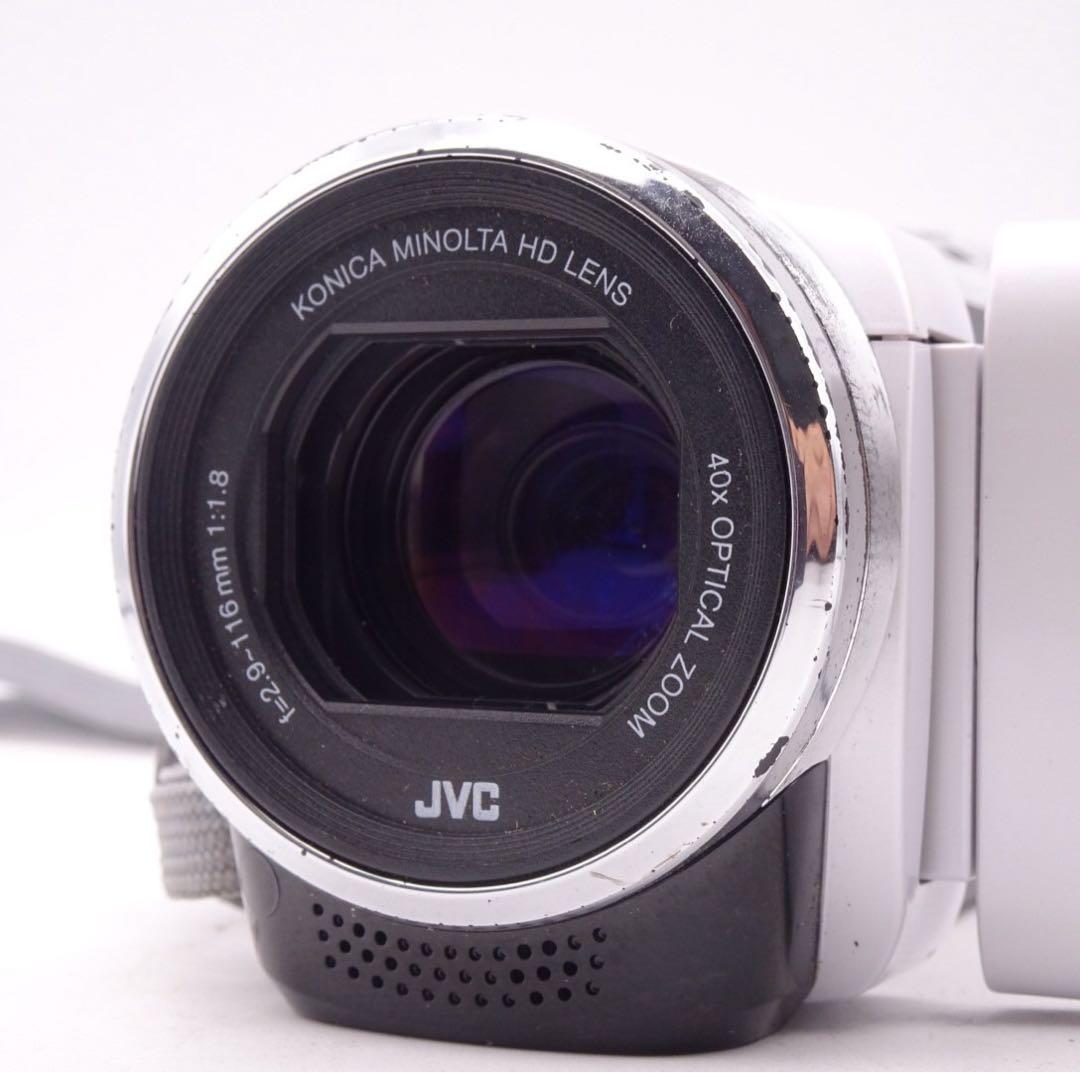 【 動作確認済 】 JVC AVCHD ビデオカメラ GZ-E770-W