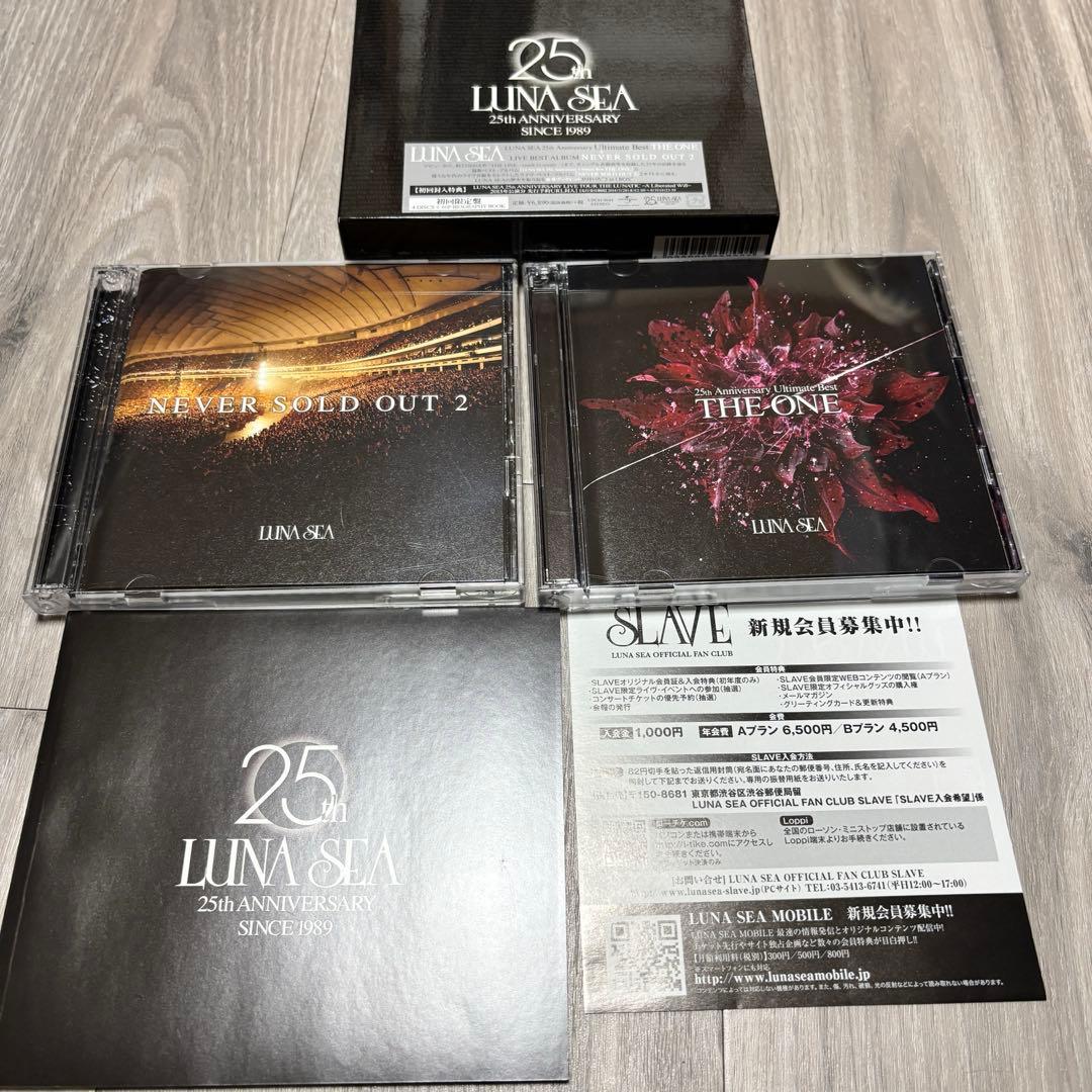 【送料込】LUNA SEA 25周年ベスト 初回限定BOX盤　美品