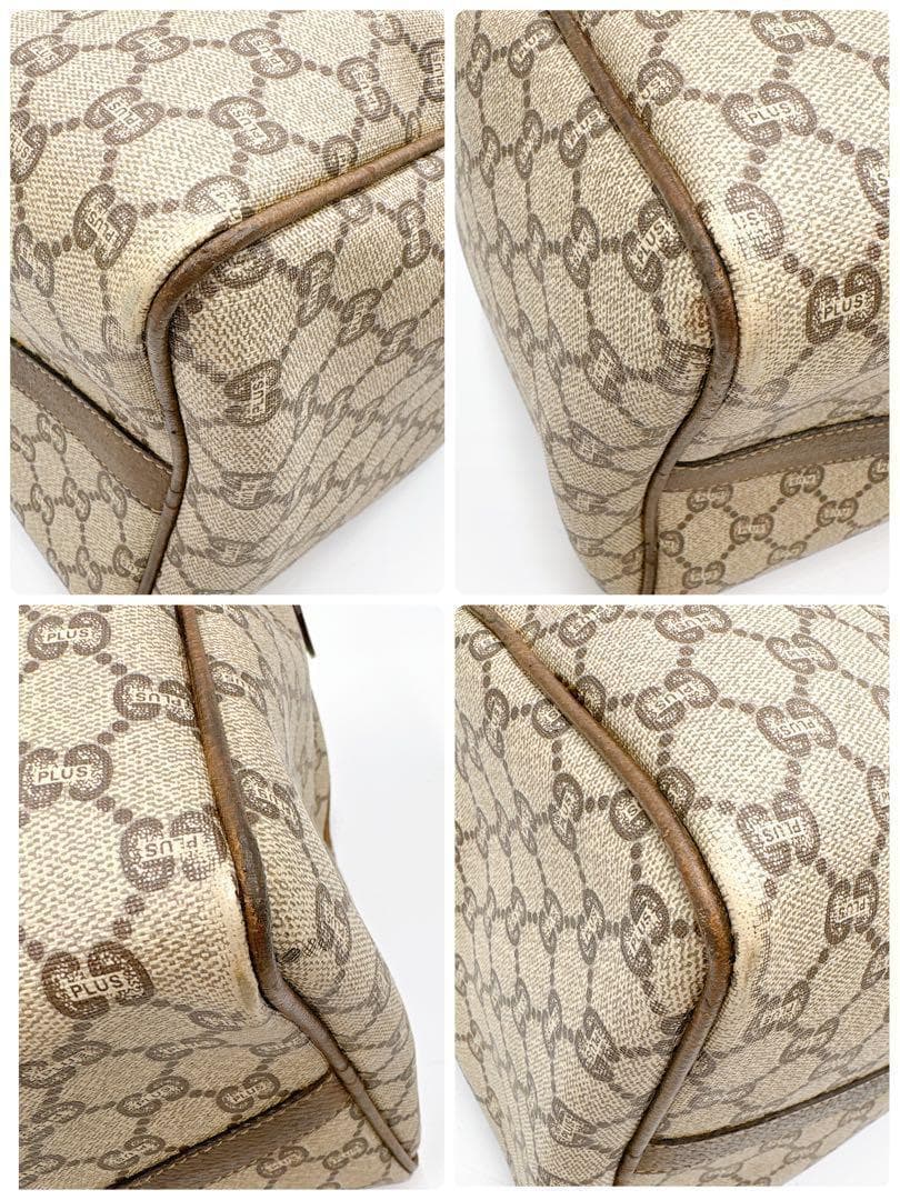 【希少】GUCCI オールドグッチ グッチプラス ボストンバッグ GGスプリーム