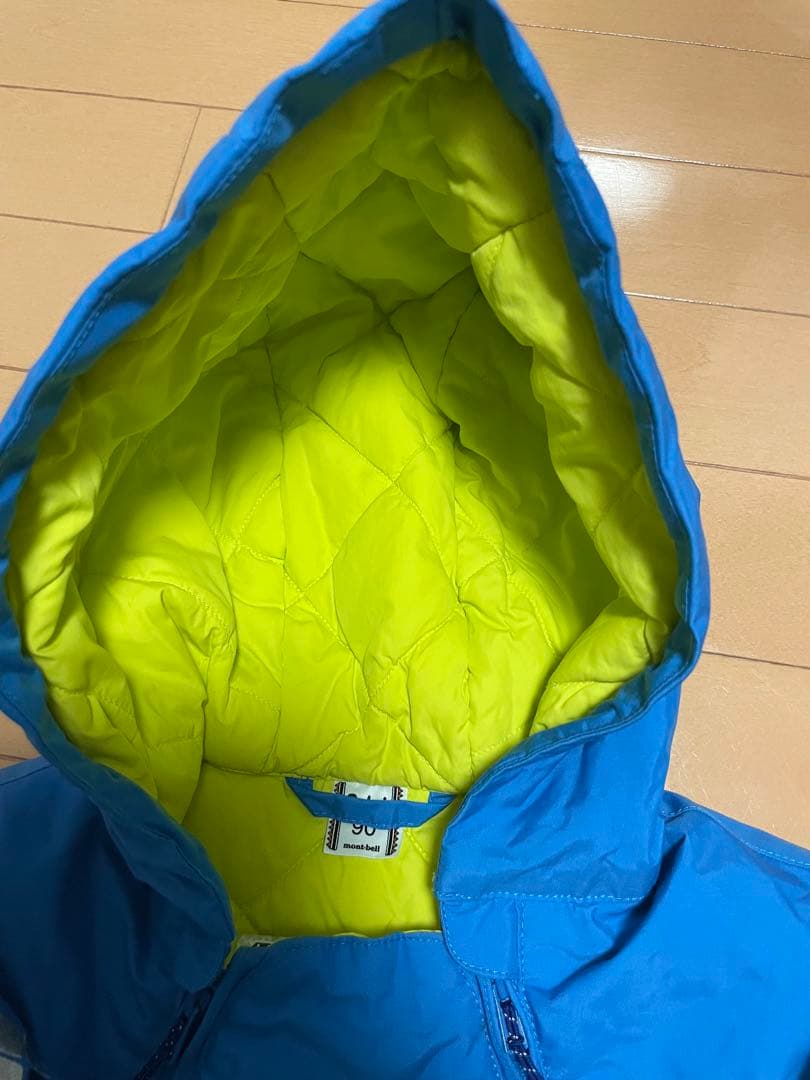 モンベル 90 ジャンプスーツmont-bell babys冬用 雪遊び