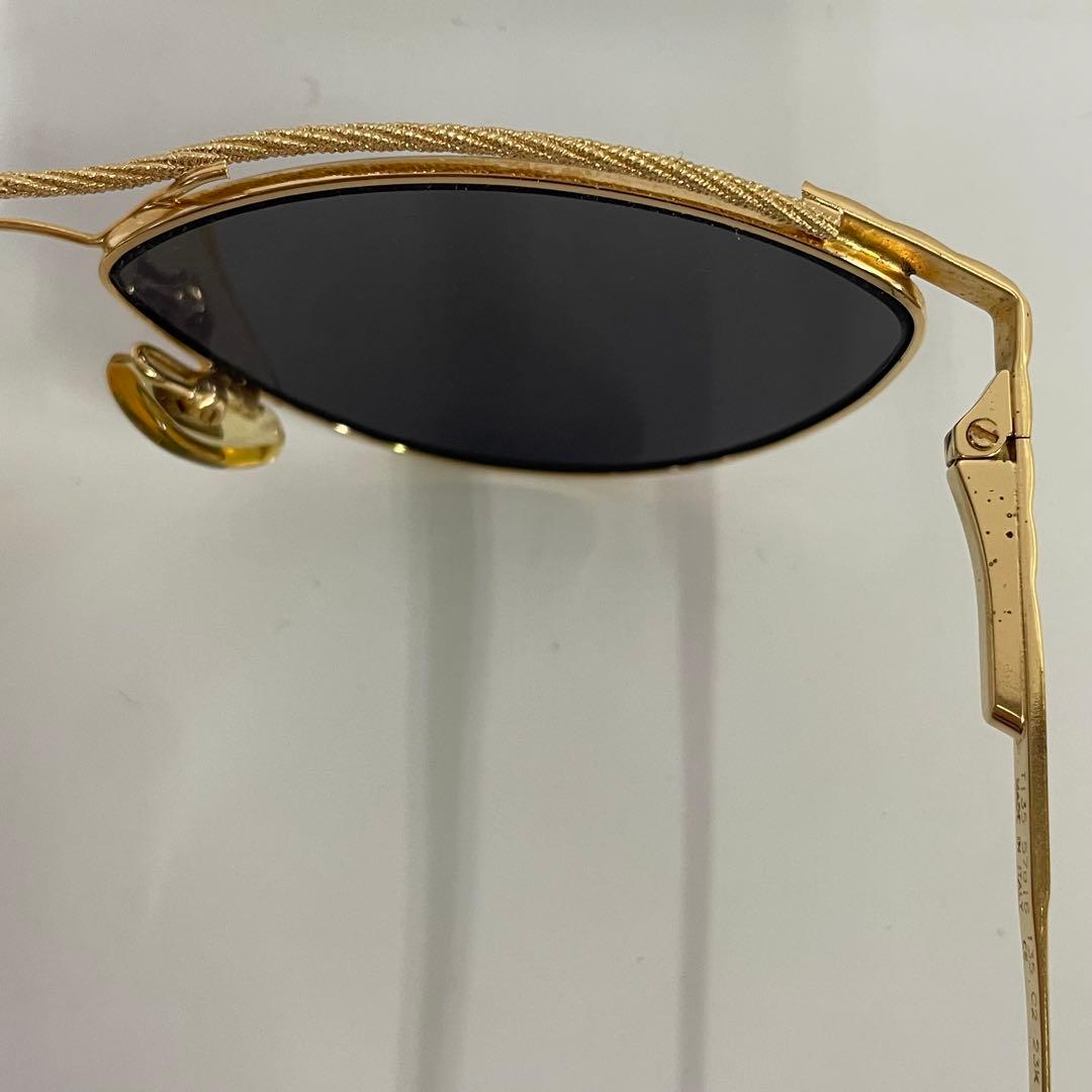 TIFFANY LUNETTES サングラス 23K GOLD PLATED