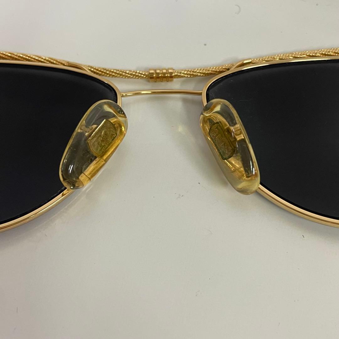 TIFFANY LUNETTES サングラス 23K GOLD PLATED