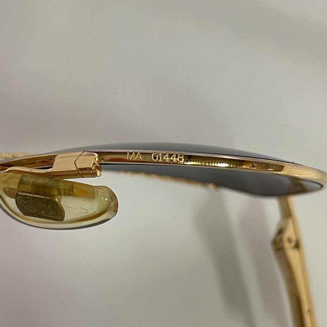 TIFFANY LUNETTES サングラス 23K GOLD PLATED