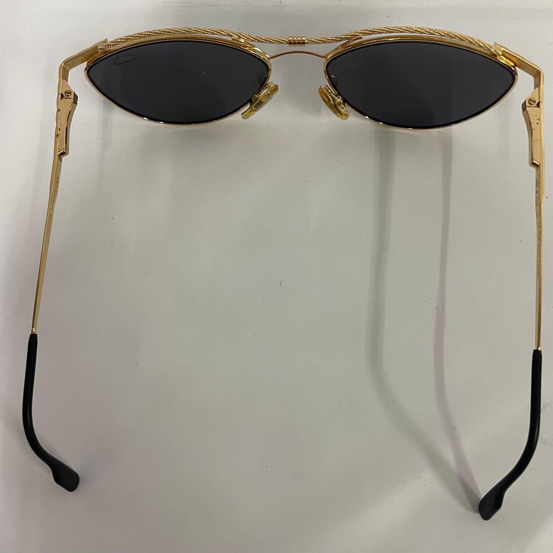 TIFFANY LUNETTES サングラス 23K GOLD PLATED