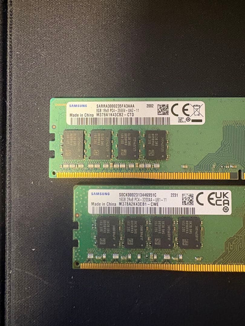 CFD DDR4 メモリ PC4-25600 16x2GB 3200MHz